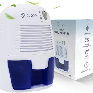 Cuqoo 500ml Mini Dehumidifier Small Electric Portable For Bedroom Wardrobe New